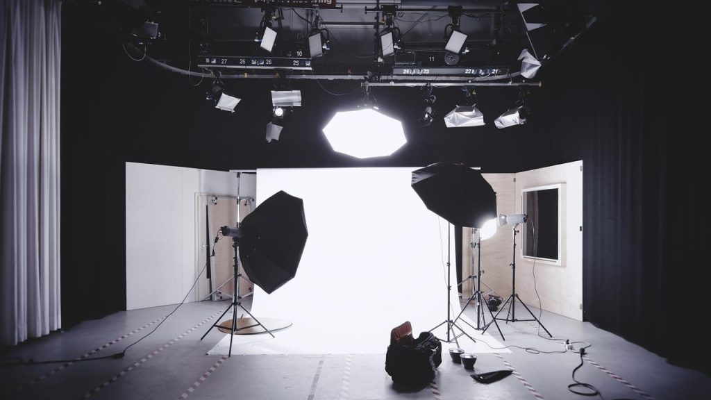 Moderne photobooth setup voor evenementen met interactieve features en personalisatieopties beschikbaar